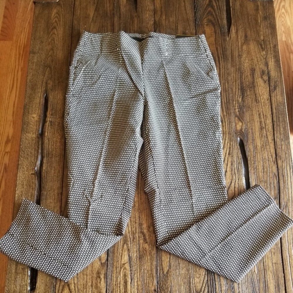 Rafaella NWT Diamond Print Dress Pants